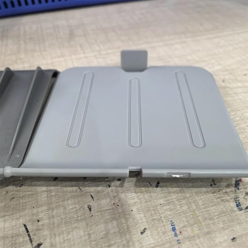 Grey White Paper Output Delivery Tray Assembly Compatible with HP LaserJet P1102 P1102w P1005 P1006 P1007 P1008 P1100 P1106 P1108 P1607 RM1 6903 000 Replacement Parts - Image 2